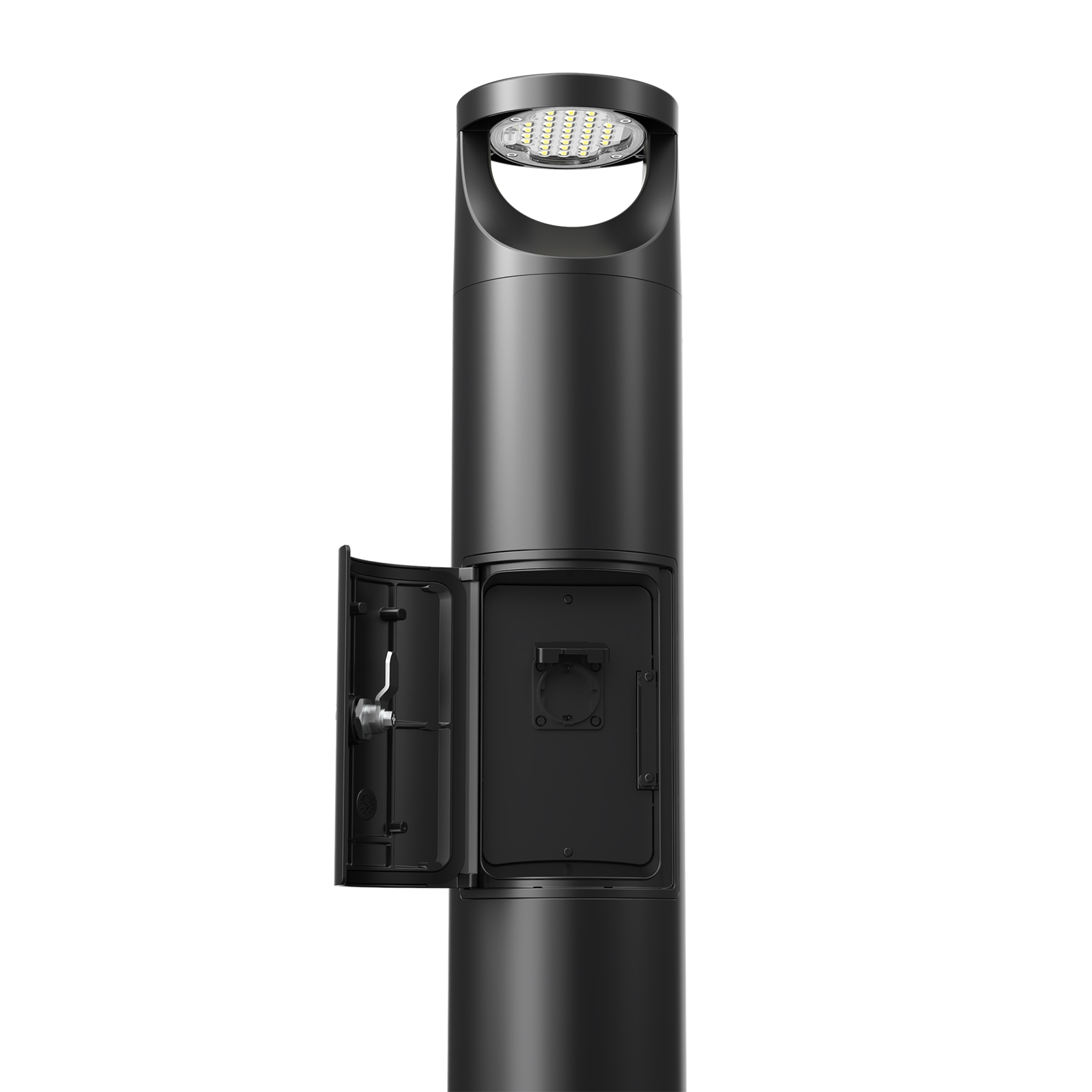 BL01 Bollard Light with Integral GFCI Outlet