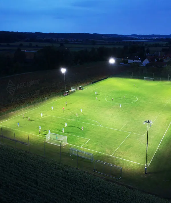 Soccer field lighting